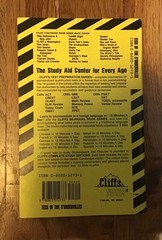 Cliffs Notes Conrad Shakespeare Dickens Dostoevsk Hardy you Pick the Book Titles