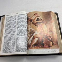 1973 NEW Regency Holy Bible KJV Giant Print Red Letter Edition Black CLEAN