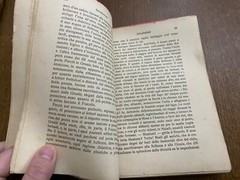 OLD ITALIAN BOOK POESIE CLASSICI ITALIANI #398 BY UGO FOSCOLO YEAR 1796