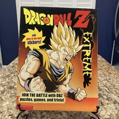 2002 Dragonball Z Extreme Paperback J. O’Hare Paperback w/Glow in Dark Stickers
