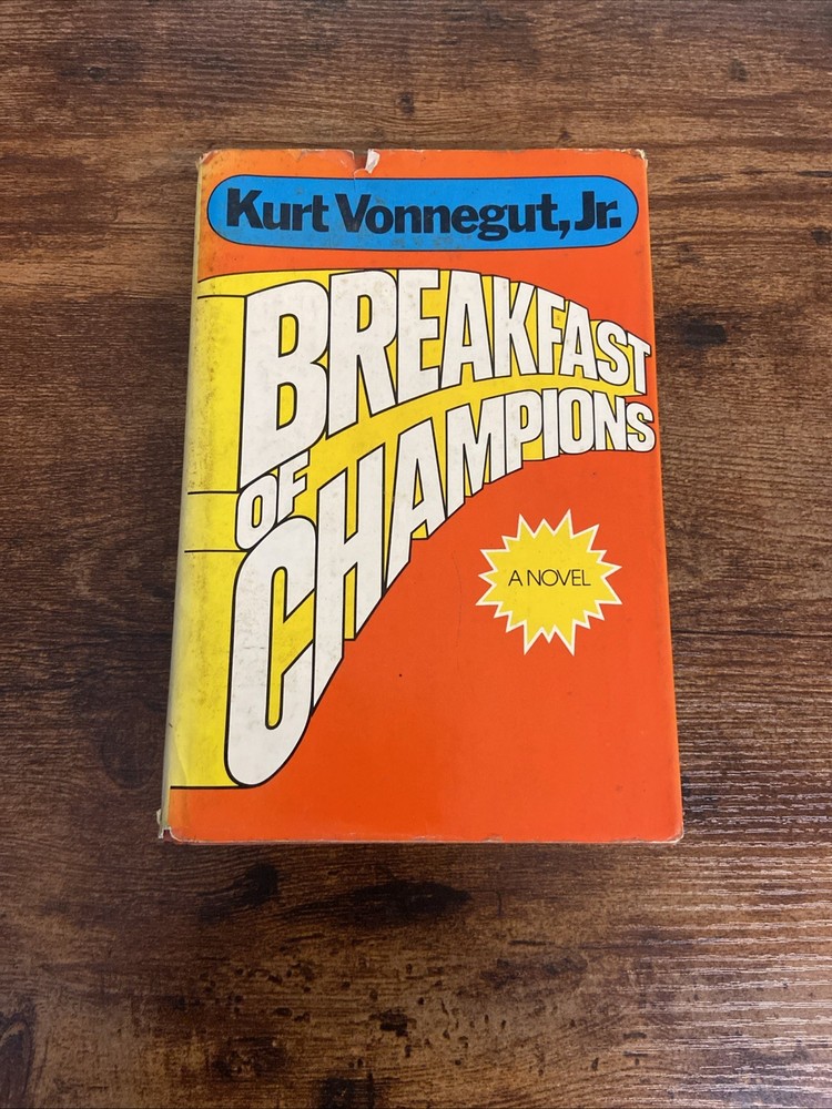 Kurt Vonnegut – Breakfast of Champions – Delacorte Press 8th Printing, 1973