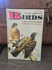 Birds Golden Nature Guide Book 1956 Paperback Vintage Pocket Book American Birds