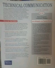 Technical Communication by John M. Lannon (2006) Paperback / Trade Paperback)
