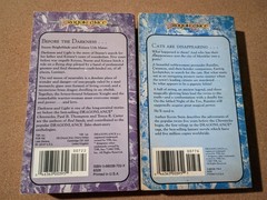 Lot Of 5 Dungeons and Dragons Fantasy Books DragonLance Forgotten Realms