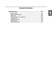 YAMAHA WaveRunner V1 VX1050E Sport VX1050D Service Manual , FOLDOUTS