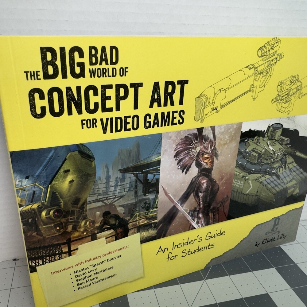 Big Bad World of Concept Art for Video Games: Career As An Concept Artist