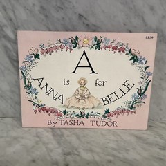 A is for Annabelle Tasha Tudor 1954 – scrapbooking baby shower – Missing 1 Page