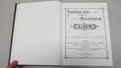 Portrait and Biographical Album Jo Daviess County Illinois 1889 reprinted 1995