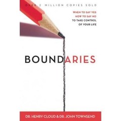 Boundaries: When to Say YES, When to Say NO,- hardcover, 0310585902, Henry Cloud