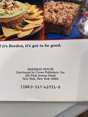 Borden Recipe Collection 1982 cookbook 96 pages