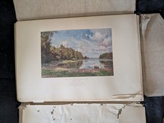 Beautiful SWEDEN : Collection of paintings of swedish landscapes by famous _Rare