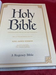 Holy Bible King James Version Classic Portrait Edition