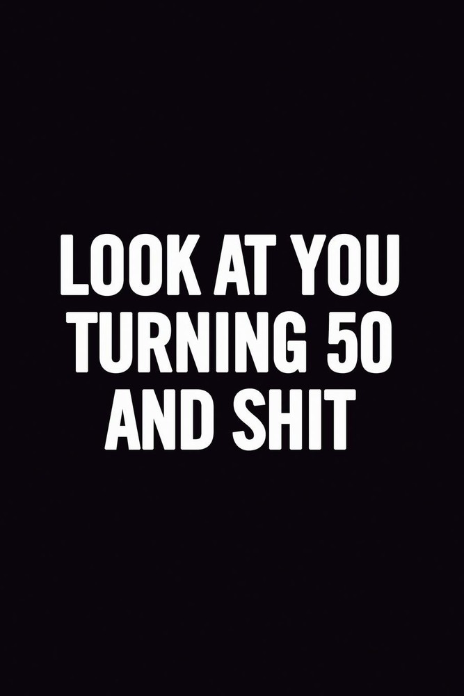 50th Birthday Gag Gift: 6×9 Notebook, Lined, 110 Pages, funny and cute gag g…