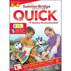 Summer Bridge Activities Quick 5th to 6th Grade Workbooks All Subjects, Midd…