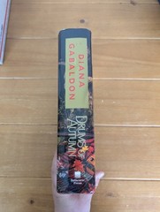 Drums Of Autumn Outlander Diana Gabaldon first edition Hardcover Vtg DJ