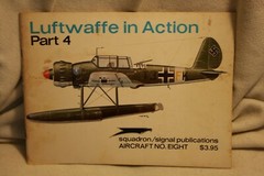 Luftwaffe in Action Part 4 Squadron Signal book # 1008 Acceptable Condition
