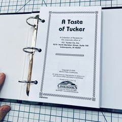 A Taste of Tucker 2006 Cookbook Original Indiana Recipes Morris Press