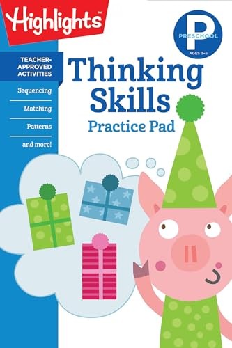 Preschool Thinking Skills (Highlights Learn on the Go Practice Pads) – GOOD