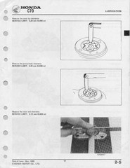 HONDA C70 Shop Manual 1980 Through 1982 1981 – STEEL WIRE BOUND – TOUGH COVERS