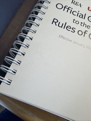 Official Guide to the Rules of Golf by the R&A and USGA – Current 2023 Edition