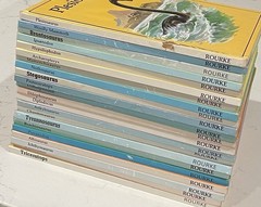 Rare Vintage Lot Of 22 Rourke Hardcover Dinosaur Library Series Books Set 1984