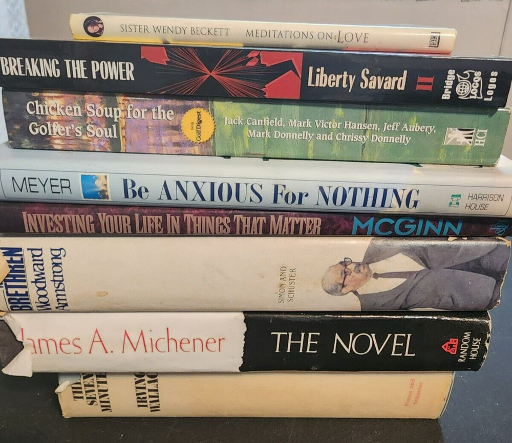 [Lot of 8] Mixed Genre Books – Inspirational, Self-Help, Fiction etc