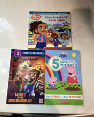 Lot of 3 Kids Books Ages 4-8: Alma’s Way Alma Speaks Up/Alma habla + More