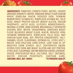 Delicious 14.5 oz Spaghetti & Meatballs – No Artificial Flavors or Preservatives