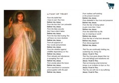 Litany Of Trust Set of #25