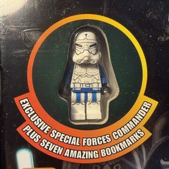LEGO STAR WARS The Complete Library Episodes I-VII DK Book Box Set w/ Minifigure