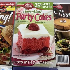 Betty Crocker & Pillsbury Cookbooks Lot Of 6 Mid 90s-Early 2000s Grilling Baking