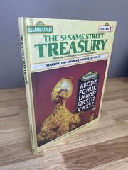 Vintage Sesame Street Treasury Volume 1 (1983) Hardcover Big Bird ABC CTW