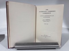 Sharfman: Interstate Commerce Commission, Commonwealth Fund 1931, 5 Vols.