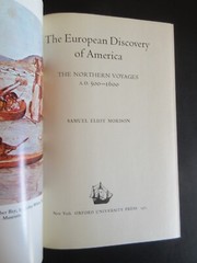 THE EUROPEAN DISCOVERY OF AMERICA BY SAMUEL ELIOT MORISON 1971a