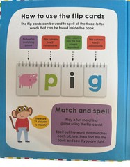 priddy learning my first Let’s Spell with flip-over cards! Book Ages 4-5