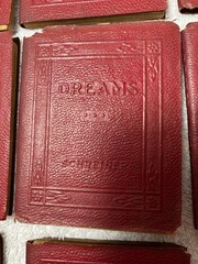 22 LITTLE LEATHER LIBRARY BOOKS 1920s Red Miniature LOT No Duplicates Literature