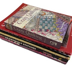 Quilter’s Lot 9 books Guides Design Patterns Techniques Scrap French Braid Quilt