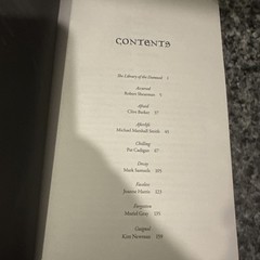 Horrorology: A Lexicon of Fear HARDCOVER Stephen Jones Barker Horror Anthology