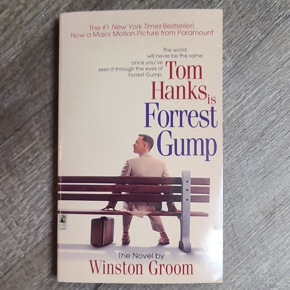 Forrest Gump by Winston Groom Paperback Novel Pocket Books Film/TV Adaptation