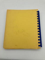 Vtg Cookbook York City PA Council PTA ~ 1977 Spiral PB 174 Typed Pages Local