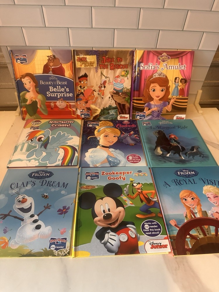 Lot Of 9 Disney Me Reader Story Book Set