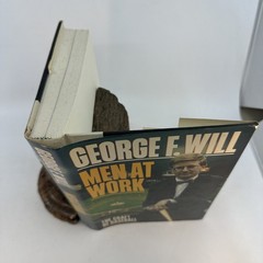Men at Work George Will 1990 HC DJ Baseball Illustrated (AG75)