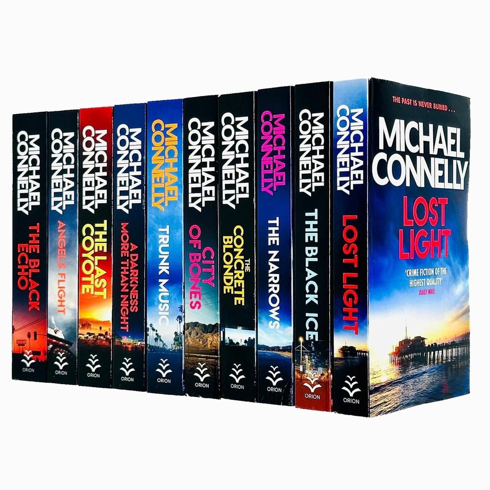 Harry Bosch by Michael Connelly: Books 1-10 Collection Set – Fiction – Paperback