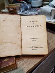 1929 MDCCCXXIX Vol II III IV Byron’s Works OF LORD BYRON Leather Bound Gilt edg