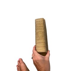 Vtg Holy Bible Torah Jewish Family 1957 Leonard S. Davidow MCM Gold Illustrated