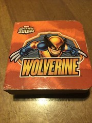 Marvel MINI Book Hardcover WOLVERINE SuperHero Squad BoardBook Small 2.75”