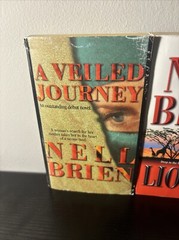 Veiled Journey + Lioness by Nell Brien Fiction Novel Bundle 1999 Romance 1990’s
