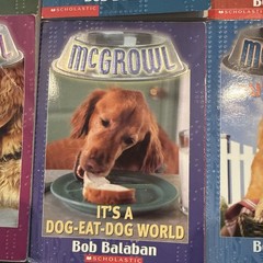 Complete Set Of Series Lot 6 McGrowl books by Bob Balaban Dog Themed Kids About