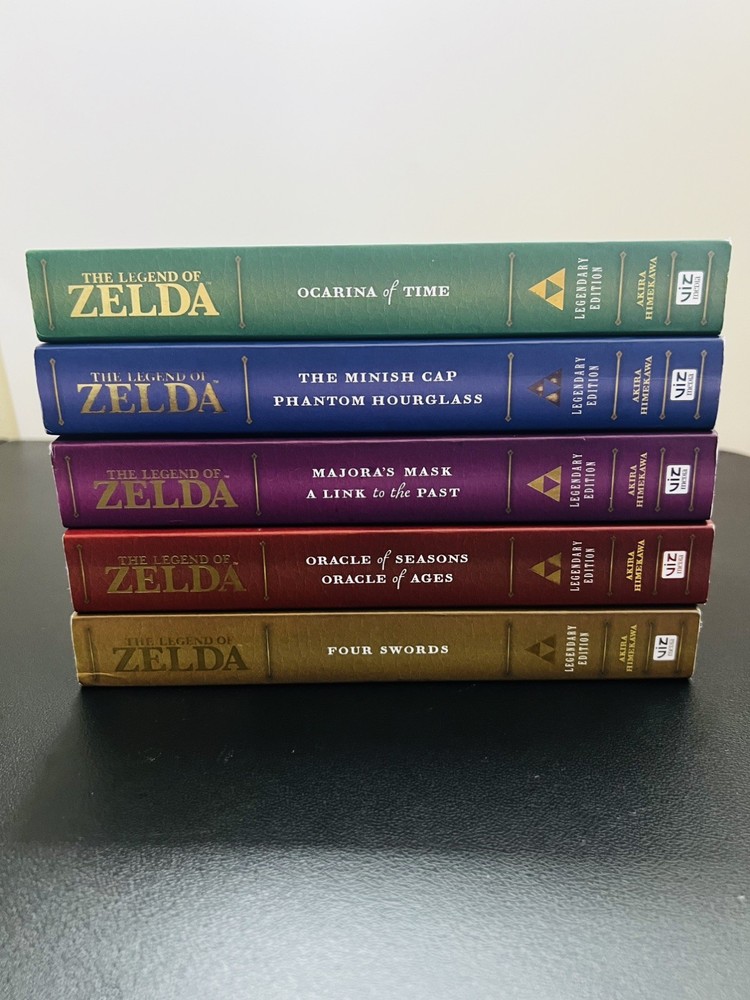 The Legend of Zelda Legendary Edition Collection 5 Books Set