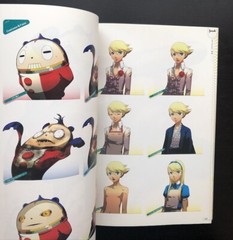 Persona 4 Official Design Works Art Book Illustration Game Fan Book ATLUS